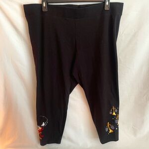 Torrid x Disney Fantasia Mickey & Magic Broom - Crop legging Size 4X
